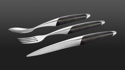 sknife swiss knife, Tafelbesteck mit Löffel Esche